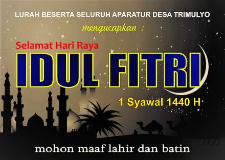 Selamat Hari Raya Idul Fitri 1440 H